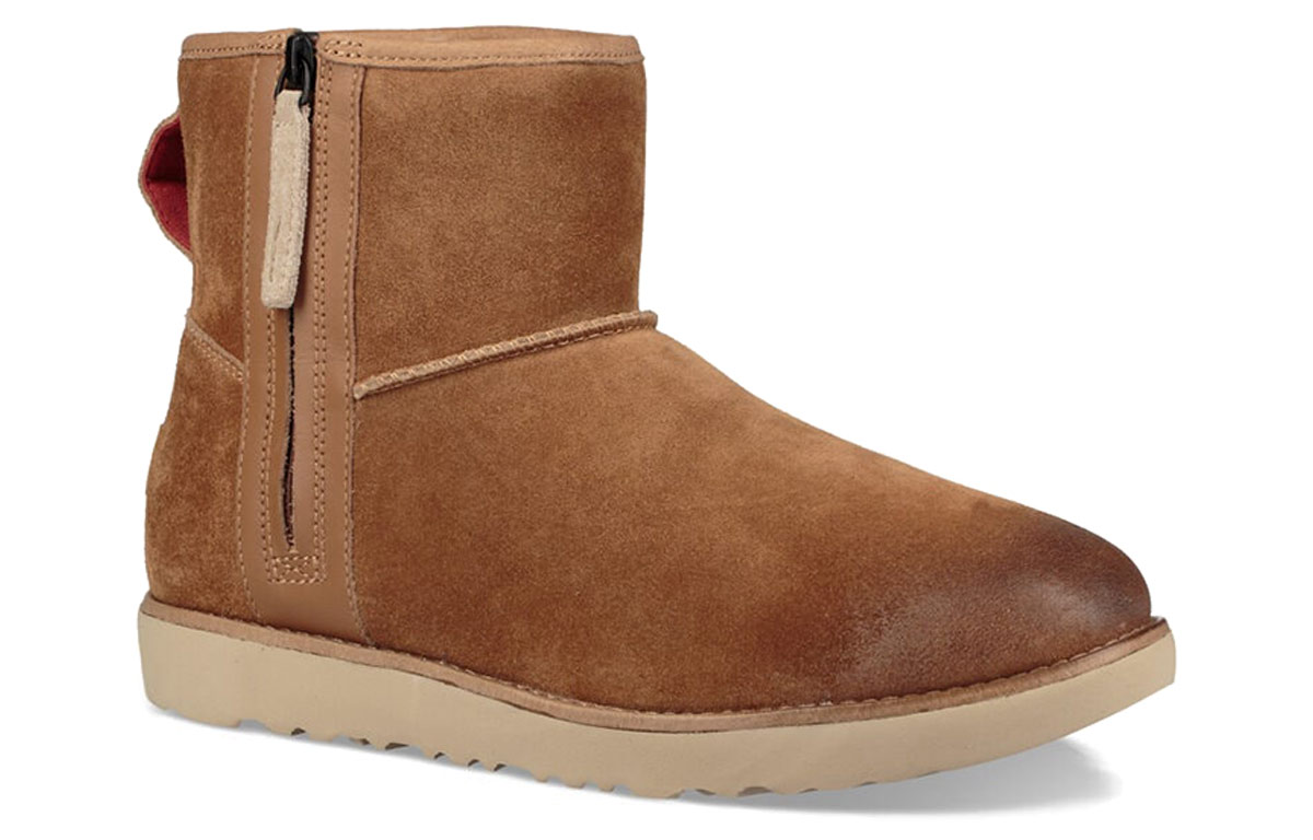 UGG Classic Mini Zip Waterproof 'Brown' 圖 3