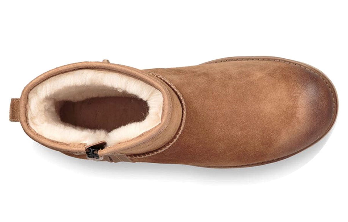 UGG Classic Mini Zip Waterproof 'Brown' 圖 5