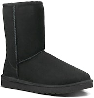 Lookbook UGG Classic Short Boot Black 5800-BLK