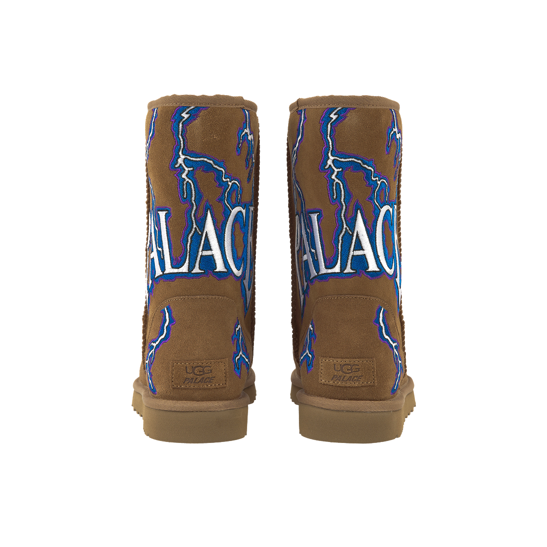 Details for UGG Classic Kurzstiefel Palace Lightning Chestnut Braun 1153570-CHE