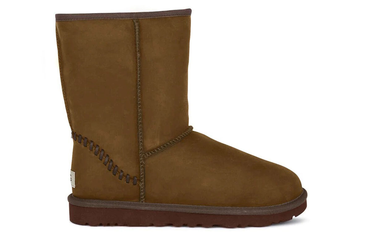 Order UGG Classic Short Deco Snow Boots Brown 1110042-CHE