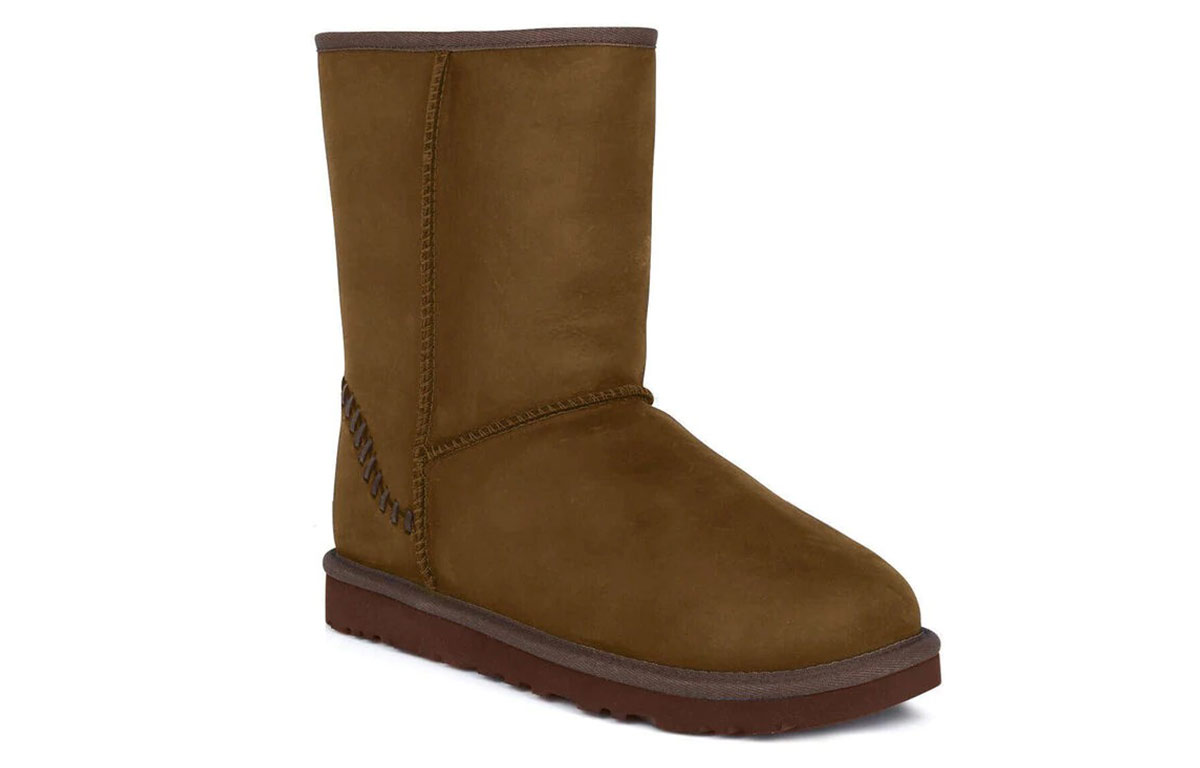 Lookbook UGG Classic Short Deco Snow Boots Brown 1110042-CHE