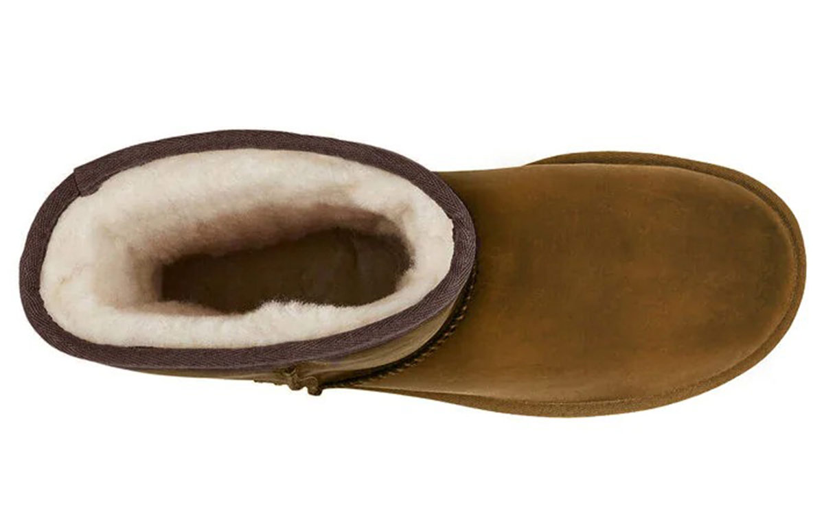 Purchase UGG Classic Short Deco Snow Boots Brown 1110042-CHE