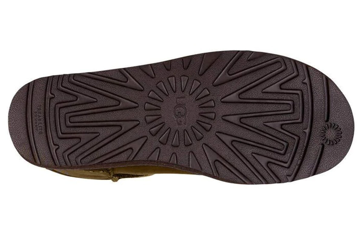 Details for UGG Classic Short Deco Snow Boots Brown 1110042-CHE