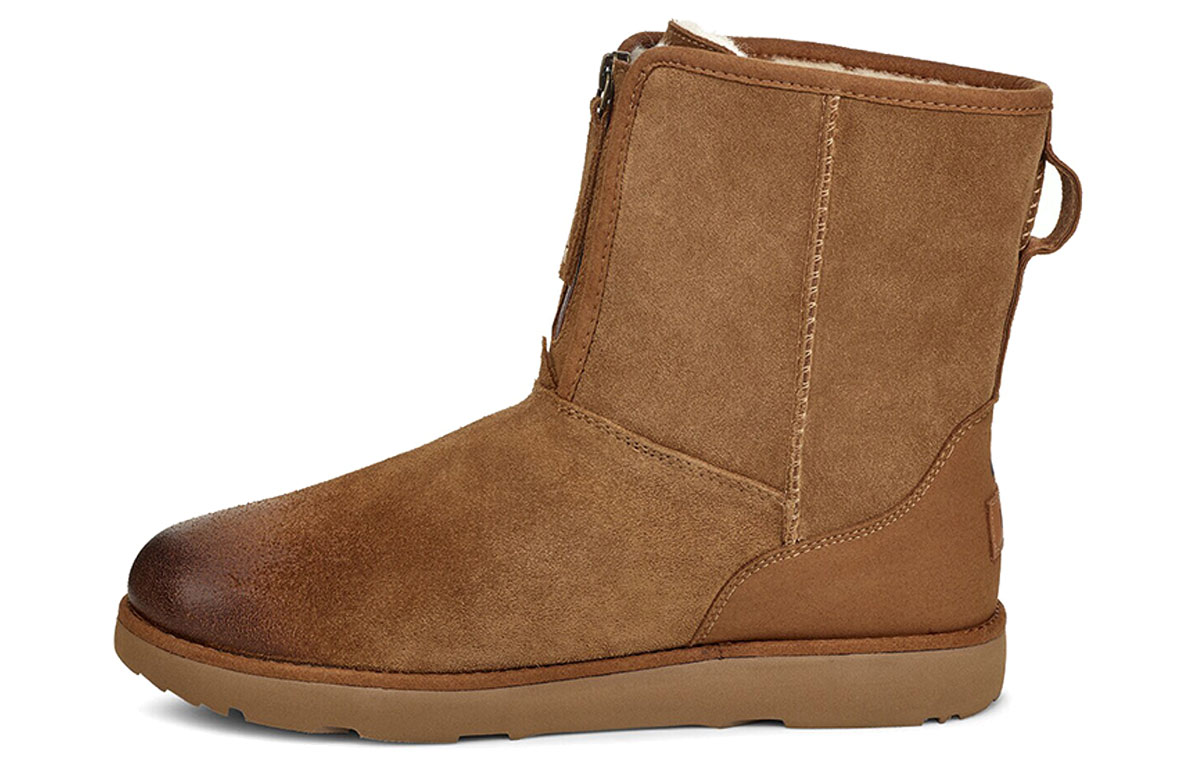 UGG Classic Short Front Zip Boot 'Chestnut' 1106438-CHE