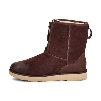 UGG Classic Short Front Zip Boot 'Stout Brown'