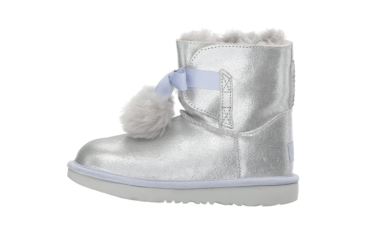 UGG Classic Short II 'Silver Fluffies'