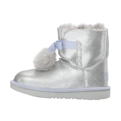 UGG Classic Short II 'Silver Fluffies'