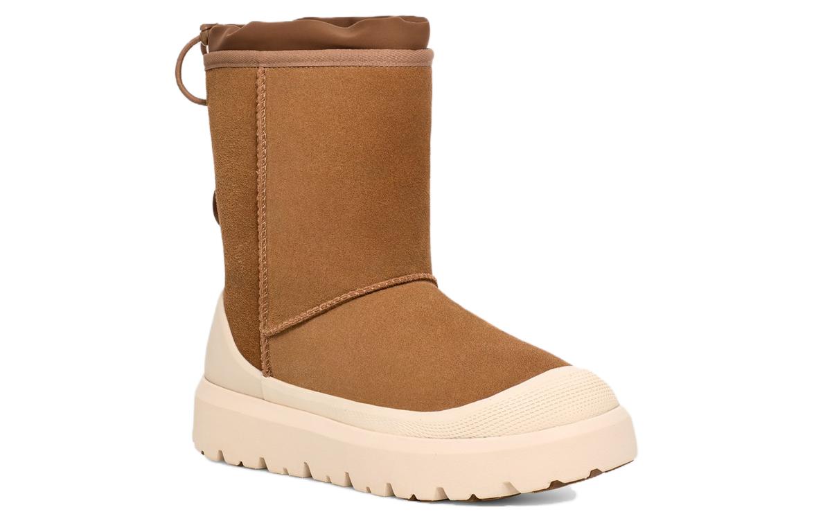 Shop UGG Classic Short Weather Hybrid Boot 'Chestnut Whitecap' 1143992-CWTC
