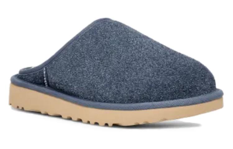 Lookbook UGG Klassische Slip-On Shaggy Wildleder Hausschuhe Night At Sea 1153104-NTT