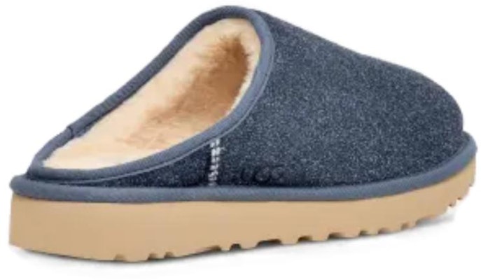 UGG Classic Slip-On Shaggy Suede Slipper Night At Sea 1153104-NTT Shop UGG Classic Slip-On Shaggy Suede Slipper Night At Sea 1153104-NTT