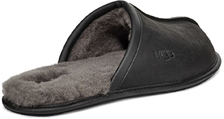 Zapatillas Pantuflas UGG Scuff de Cuero Negras 1108192-BLK Purchase Zapatillas Pantuflas UGG Scuff de Cuero Negras 1108192-BLK