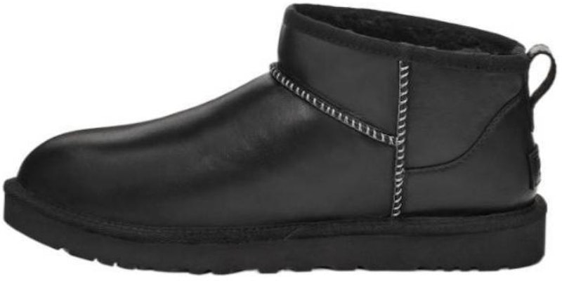 UGG Classic Ultra Mini LTHR Regen 'Black' 1158191-BLK Buy UGG Classic Ultra Mini LTHR Regen 'Black' 1158191-BLK