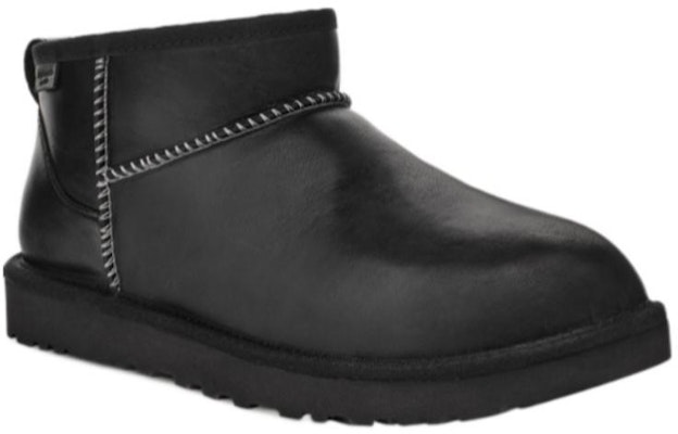 UGG Classic Ultra Mini LTHR Regen 'Black' 1158191-BLK Lookbook UGG Classic Ultra Mini LTHR Regen 'Black' 1158191-BLK