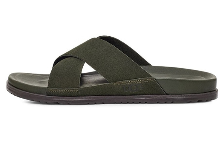 UGG Crossover Strap Slides 'Forest Green' 1124902-FRSN