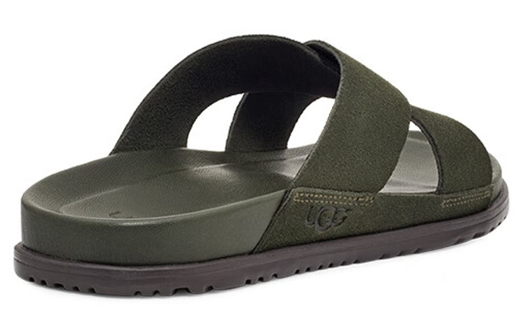 Lookbook UGG 크로스 스트랩 슬라이드 (포레스트 그린) 1124902-FRSN