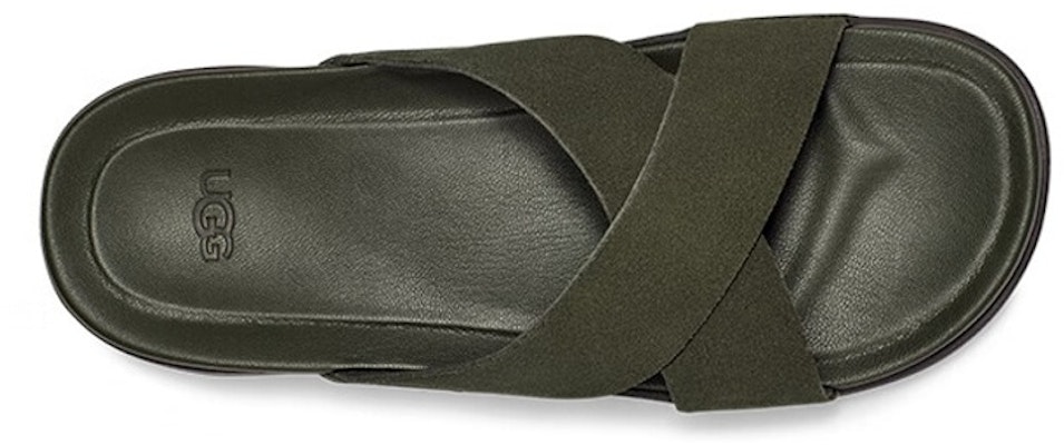 UGG 크로스 스트랩 슬라이드 (포레스트 그린) 1124902-FRSN Shop UGG 크로스 스트랩 슬라이드 (포레스트 그린) 1124902-FRSN