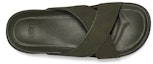 Shop UGG 크로스 스트랩 슬라이드 (포레스트 그린) 1124902-FRSN