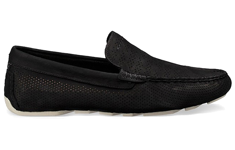 Lookbook UGG Cruiser Henrick Stripe Perf 一腳踏 透氣耐磨 低筒 運動休閒鞋 男款 黑