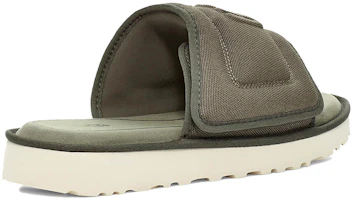 Shop UGG Dune Athletic Sports Slippers Green 1108043-MSG