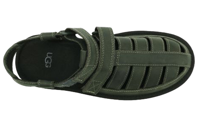 Sizing Sandal Hijau Kulit Sapi UGG Dune Fisherman 1102694-MSG