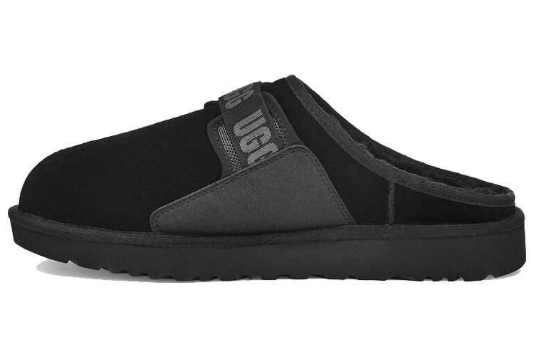 UGG Dune Slip-On 'Fashion Slippers Black' 1130931-BLK