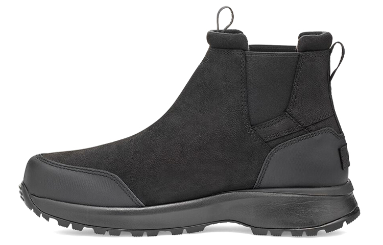 UGG Emmett Chelsea Weather 'Black Leather' 1121455-BLLE