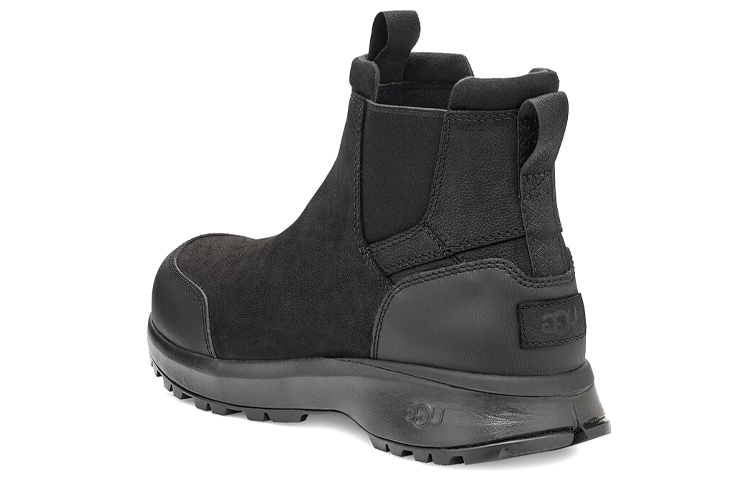Lookbook UGG Emmett Chelsea Weather 'Black Leather' 1121455-BLLE