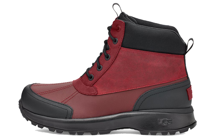 UGG Emmett Duck Boot 'Red Black' 1115834-CVBC