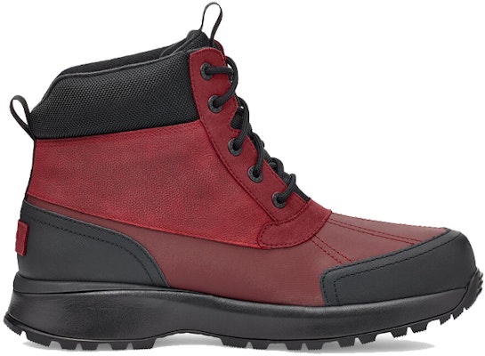 UGG Emmett Duck Boot 'Red Black' 1115834-CVBC Order UGG Emmett Duck Boot 'Red Black' 1115834-CVBC