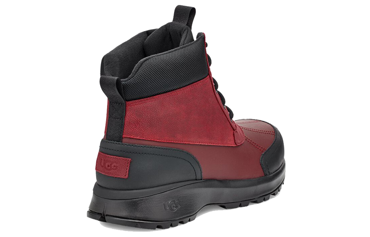 Lookbook UGG Emmett Duck Boot 'Red Black' 1115834-CVBC