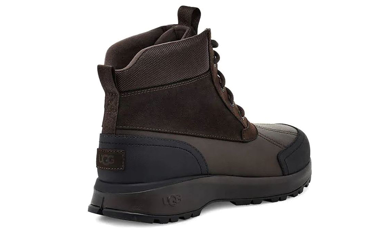Order UGG Emmett Duck 舒適耐磨 及踝 雪地靴 男款 咖啡色