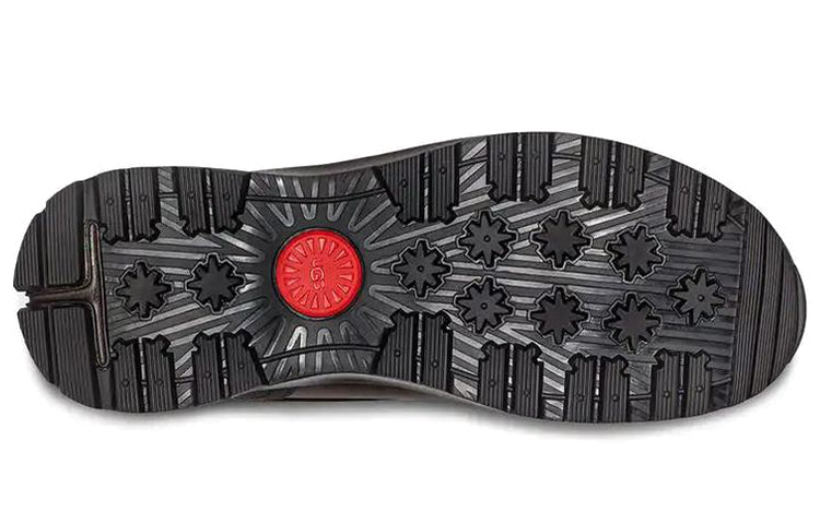 Shop UGG Emmett Duck 舒適耐磨 及踝 雪地靴 男款 咖啡色