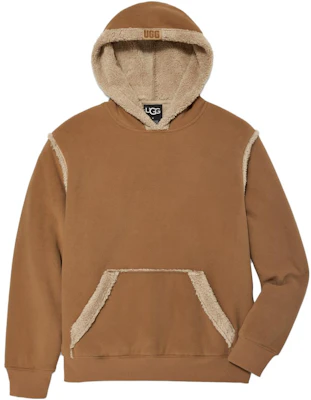 UGG Evren Bonded Fleece Hoodie Coklat Baju Sejuk Kasual Pullover 1144323-CHE Buy UGG Evren Bonded Fleece Hoodie Coklat Baju Sejuk Kasual Pullover 1144323-CHE