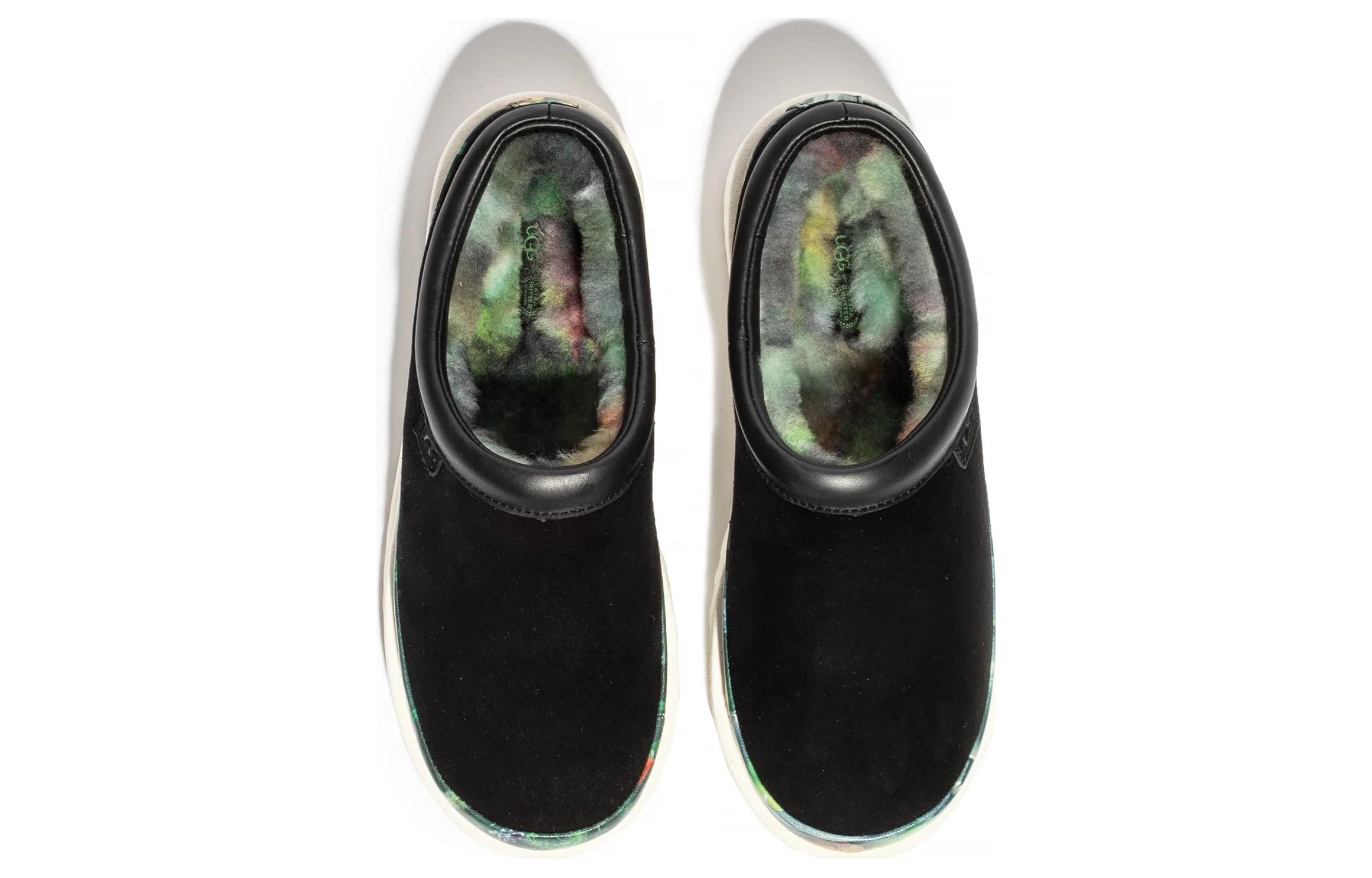 Shop 어그 타즈만 레네상스 슬리퍼 엑스트라 버터 (UGG 타즈만 레네상스 슬리퍼 엑스트라 버터) 1131891-BLK