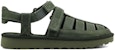 UGG Dune Fisherman Sandal Kulit Lembu Hijau 1102694-MSG