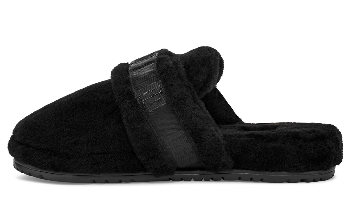 UGG Fluff Black 'Simple Comfort Fashion Slide' 1118150-BTFL
