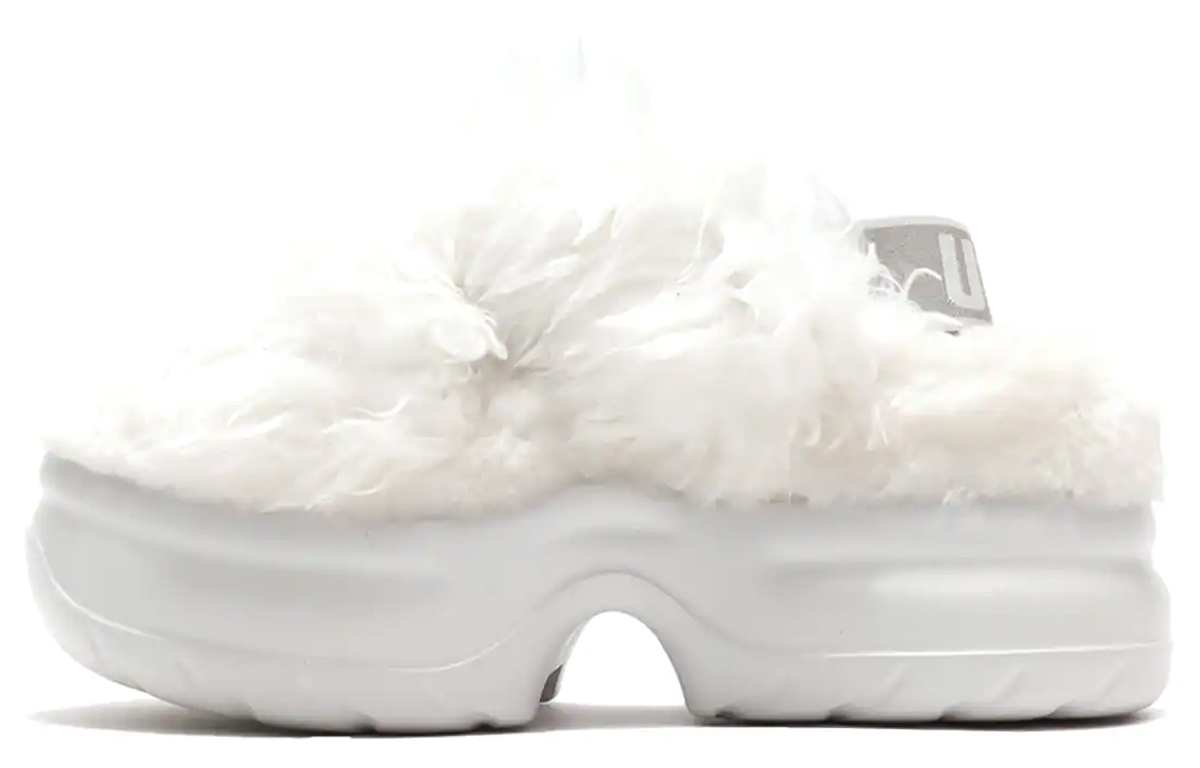 UGG Fluff Sugar Platform 'Fashion Fluffy White' 1117325-WHT