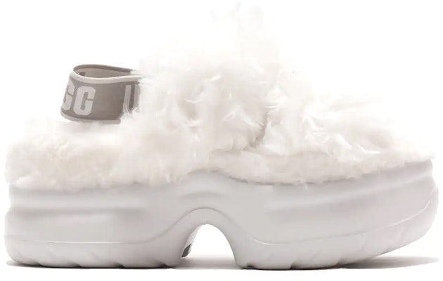 UGG Fluff Sugar Platform 'Fashion Fluffy White' 1117325-WHT Order UGG Fluff Sugar Platform 'Fashion Fluffy White' 1117325-WHT