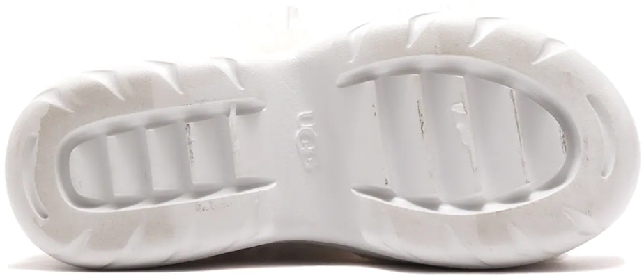 UGG Fluff Sugar Platform 'Fashion Fluffy Putih' 1117325-WHT Details for UGG Fluff Sugar Platform 'Fashion Fluffy Putih' 1117325-WHT