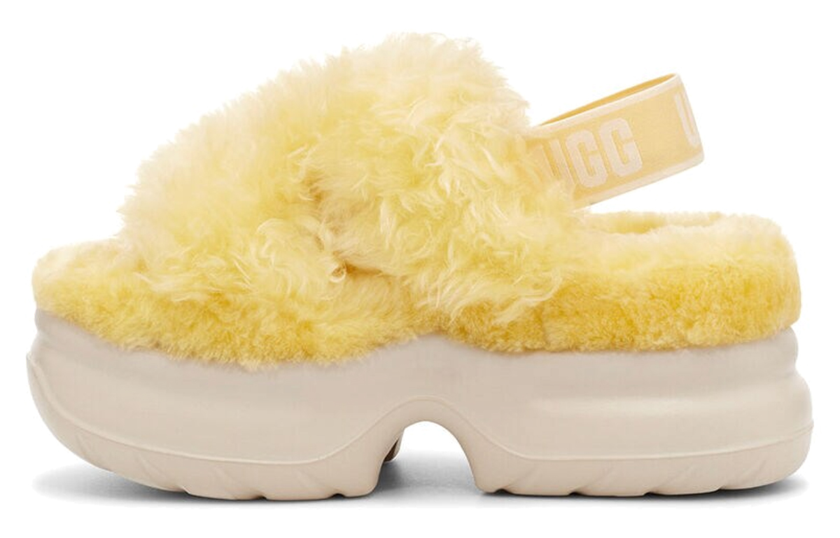 UGG Fluff Sugar Platform 'Yellow' 1117325-YEL