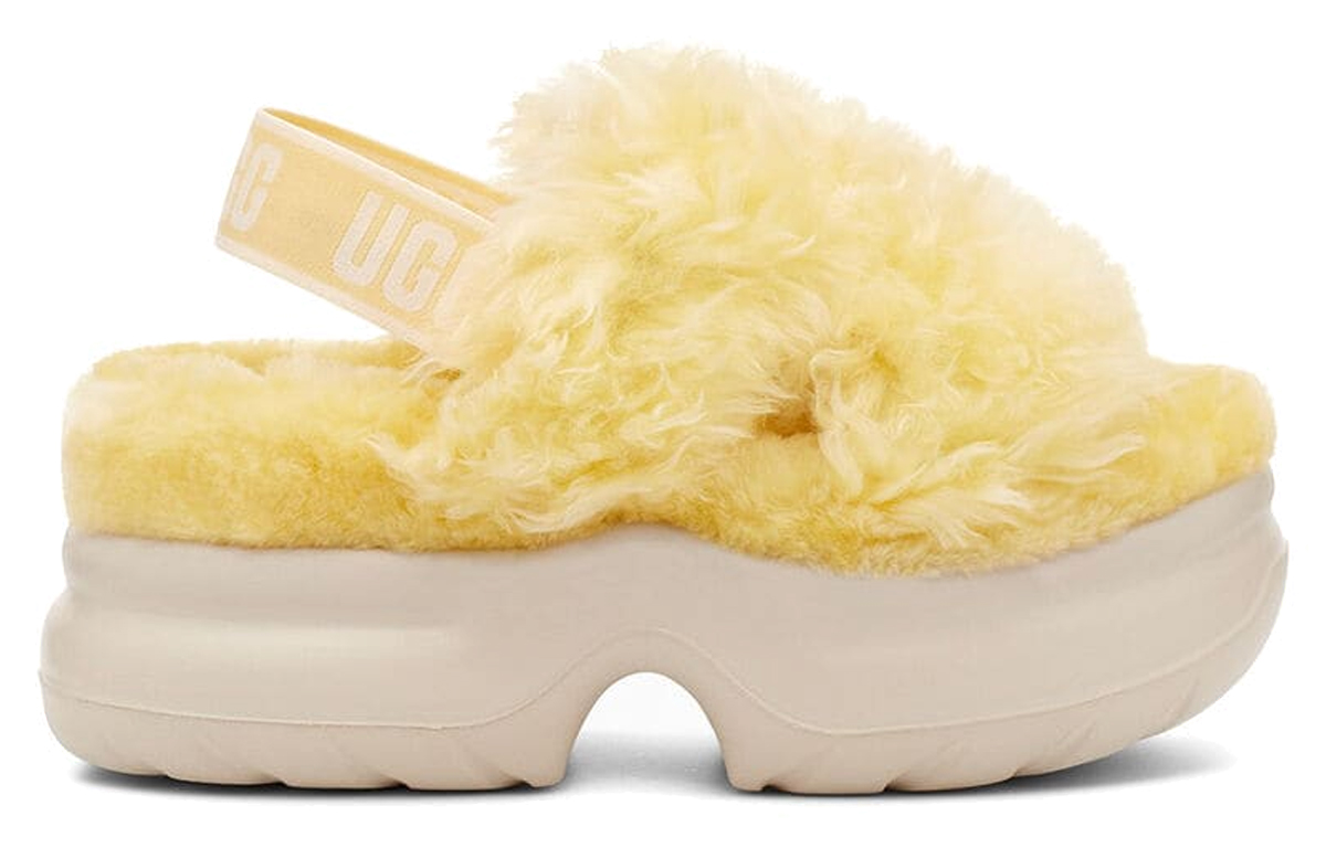 Order UGG Fluff Sugar Platform 'Kuning' 1117325-YEL