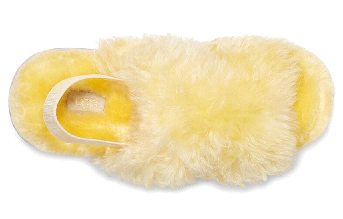 Shop UGG Fluff Sugar Platform 'Kuning' 1117325-YEL