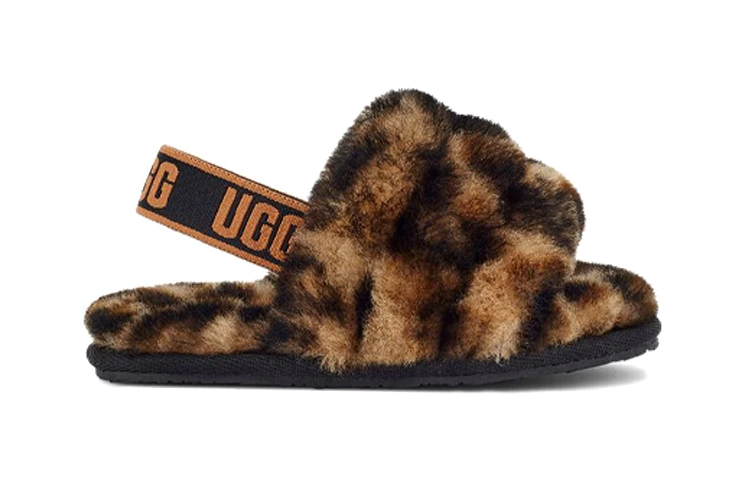 UGG Fluff Yeah Slide 'Leopard Print Cream Candy' 圖 2