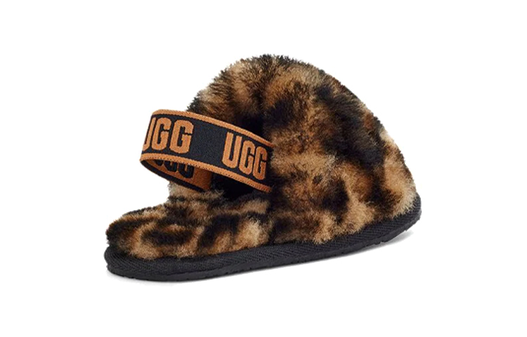 UGG Fluff Yeah Slide 'Leopard Print Cream Candy' 圖 5