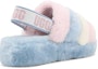 Shop (W) Sandal UGG Fluff Yeah Pink Blue 1114751-PSTR