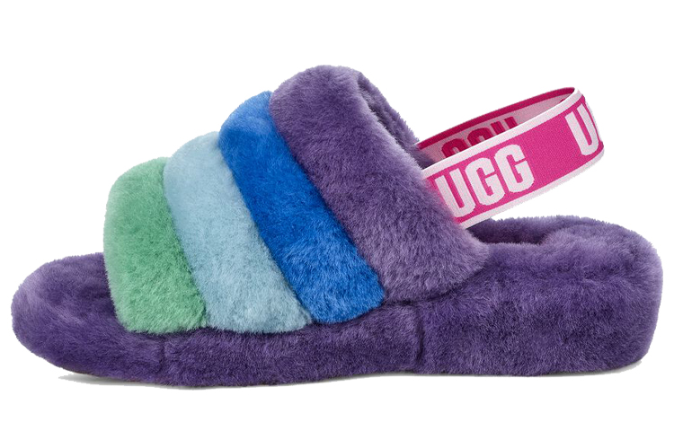 UGG Fluff Yeah Slide 'Pride Purple'