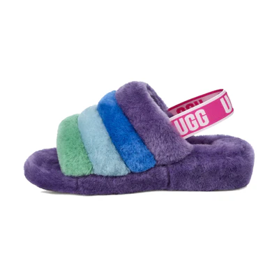 UGG Fluff Yeah Slide 'Pride Purple'