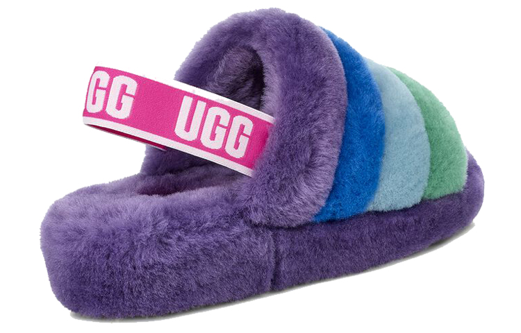 UGG Fluff Yeah Slide 'Pride Purple' 圖 3