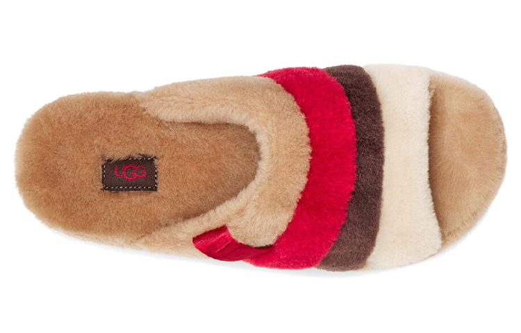 Shop UGG Fluff You ''Chestnut Multi'' Hausschuhe Herren/Damen 1123772-CHMU